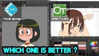 Toon Boom Harmony vs Opentoonz