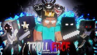 |Troll Face Edit Minecraft Compilation Part 1| ️...