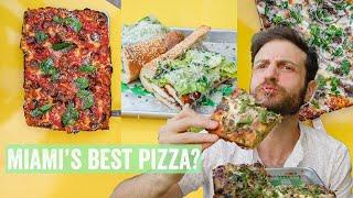 Miami's MOST VIRAL PIZZA! + Chicken Cutlet Caesar Salad Sandwich | Jeremy Jacobowitz