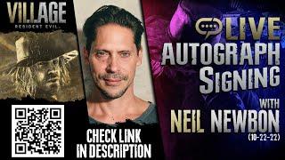 Neil Newbon | Resident Evil Village | Q&A and Autographs (10-22-22)