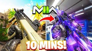 NEW FASTEST WAY TO MAX LEVEL GUNS IN 10 MINUTES + SECRET SETTINGS in Modern Warfare 2!