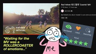 My reaction to RED VELVET 'COSMIC' MV | 레드벨벳