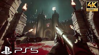 (PS5) Escape The Castle™ | Ultra Realistic Immersive Graphics Gameplay [4K 60FPS] Wolfenstein