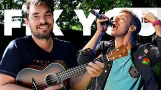 FIX YOU Coldplay ukulele tutorial - best chords