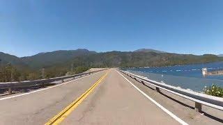 Redding Ca to WhiskeyTown Lake Brandy Creek beach time lapse