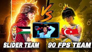 SLIDER  & QEVO  vs 90 FPS  & ABN ZOMBIE |the most dangerous Room | سلایدر و کیفو ضد تسعین