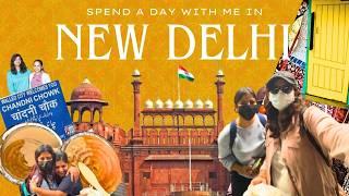 Things to do in DELHI – Shopping, Street Food, Red Fort & Best Cafes! INDIA VLOG UNFILTERED ~ 