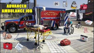 ADVANCED AMBULANCE JOB FIVEM | ESX/QBCORE