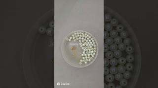 Pearls Bracelet Making @Jewelry.Crystals #bracelet #bracelets #braceletmaking #jewellery #shorts