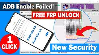 Samsung New FRP Tool 2023 | ADB Enable Fail New Security | Samsung FRP bypass activation adb