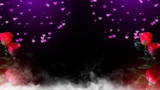 No Copyright Template Video Background | Background Template Video | Heart Effect | Light Effect