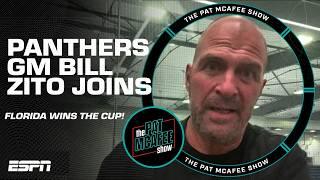 Panthers GM Bill Zito interview after winning BACK-TO-BACK Stanley Cups  | The Pat McAfee Show