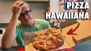 ilVerga vs Food - MANGIO la PIZZA ANANAS e BACON per la PRIMA VOLTA
