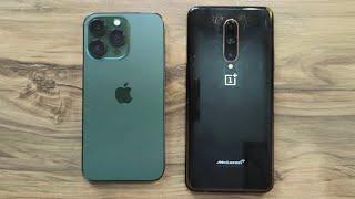 iPhone 13 Pro 1TB vs OnePlus 7T Pro McLaren