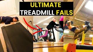 TOP 14 - Ultimate Gym FAILS | Treadmill Edition