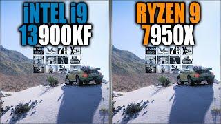 13900KF vs 7950X Benchmarks | 15 Tests - Tested 15 Games and Applications