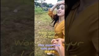 wong ngluyur lagi kencan bersama si cantik