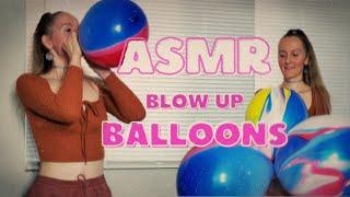 ASMR Marble Balloons | Blowing Up Balloons