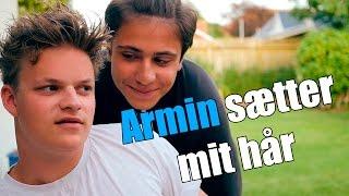 Armin sætter mit hår