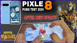 GOOGLE || PIXEL 8 PUBG TEST 2024  || After new update || HDR + 60 FPS ️