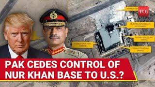 Pak SURRENDERS Nur Khan Base To Trump & US After Indian Attack? Nuke Expert's Bombshell