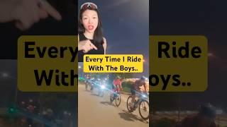 Girl’s POV: Cycling w the Boys