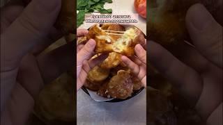 Оладьи с ветчиной и сыром #рецепты #закуски #ветчина #оладушки #оладьи #простыерецепты #еда