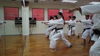 JKA Singapore Omura Sensei Training - Part 1 Kihon