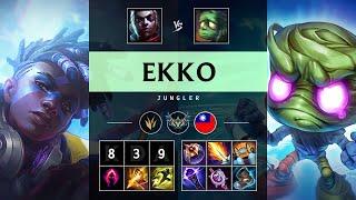 Ekko Jungle vs Amumu - TW Challenger Patch 25.12