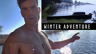 Epic Winter Survival on a Boat! Preparing for a Freezing Journey in the North