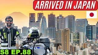 Arrived in Japan  After Shipping My Motorcycle from Thailand  S8 EP 88 | Pakistan to Japan Tour
