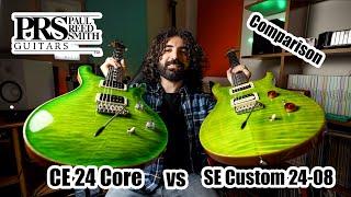 PRS CE24 Core vs PRS SE Custom 24-08