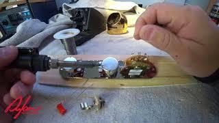 How To Solder Parts in a Guitar   Some Basic Tips