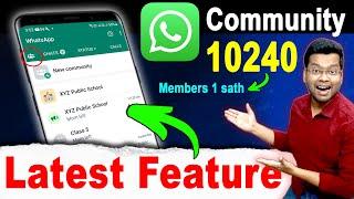 Whatsapp Community Features Hindi | Whatsapp Community Kya Hai, Update | Whatsapp Features 2022