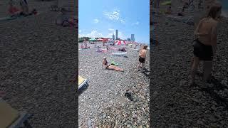  BATUMI BEACH WALK | Georgia 2024 | beautiful view & sound of the waves 2024