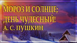 Классика на все времена "Зимнее утро" А. С. Пушкин красиво читает Леонид Юдин