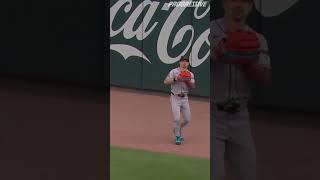 Corbin Carroll robs Ronald Acuña Jr.  #baseball #defense