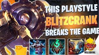 WILD RIFT | THIS BLITZCRANK PLAYSTYLE BREAKS THE GAME | Blitzcrank Gameplay | Guide & Build