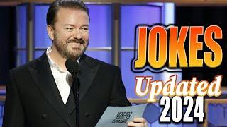 45 Most SAVAGE Ricky Gervais Golden Globes Jokes Updated