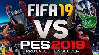 FIFA 19 vs PES 19 - ФИНАЛ ЛИГИ ЧЕМПИОНОВ