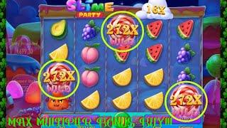 DES MULTIPLICATEURS MAXI ! Bonus Buy  Slot SLIME PARTY  xXx 