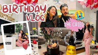 Surprise made her CRY on her BIRTHDAY | Opening Gifts, Getting Ready and Special Dinner