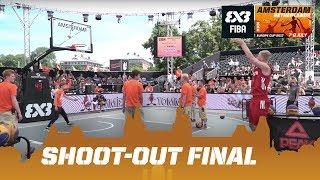 Russia's Alexander Zakharov wins Shoot-Out Final! - FIBA 3x3 Europe Cup 2017