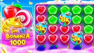 ПОЙМАЛ 3 БОМБЫ 1000Х В SWEET BONANZA 1000! ЗАНЕС В БОНАНЗЕ 1000!