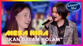 Mesa "Ikan Dalam Kolam" | Indonesian Idol 2025 Spektakler Show 5 | Mireia Estefano Reaction Video