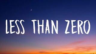 The Weeknd - Less Than Zero (Lyrics)