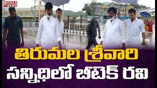 తిరుమల శ్రీవారి సన్నిధిలో బీటెక్ రవి | TDP Btech Ravi Visits Tirumala | MAHAA NEWS