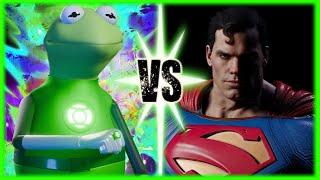 Kermit Vs Superman [Blender Animation]