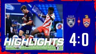 𝐇𝐈𝐆𝐇𝐋𝐈𝐆𝐇𝐓𝐒 | JOHOR DARUL TA'ZIM 4-0 KUALA LUMPUR CITY FC | PIALA MALAYSIA 2024/25