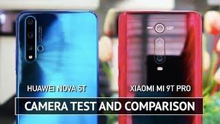 Huawei Nova 5T vs Xiaomi Mi 9T Pro CAMERA TEST